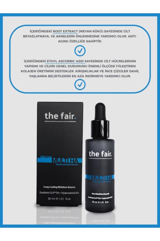 Multi HA Hydro Infused Hyaluronic Acid Vegan Moisturizing Skin Serum 3% DayMoist+0.5% Hyalomatrix®
