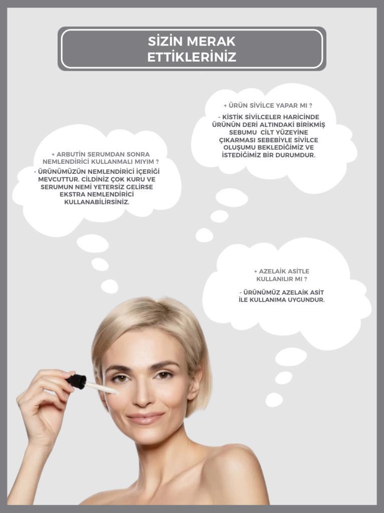 Arbutin Skin Tone Equalizer Anti-Spot Vegan Skin Serum 1% Arbutin + 0.5% Uva Ursi 30 ml