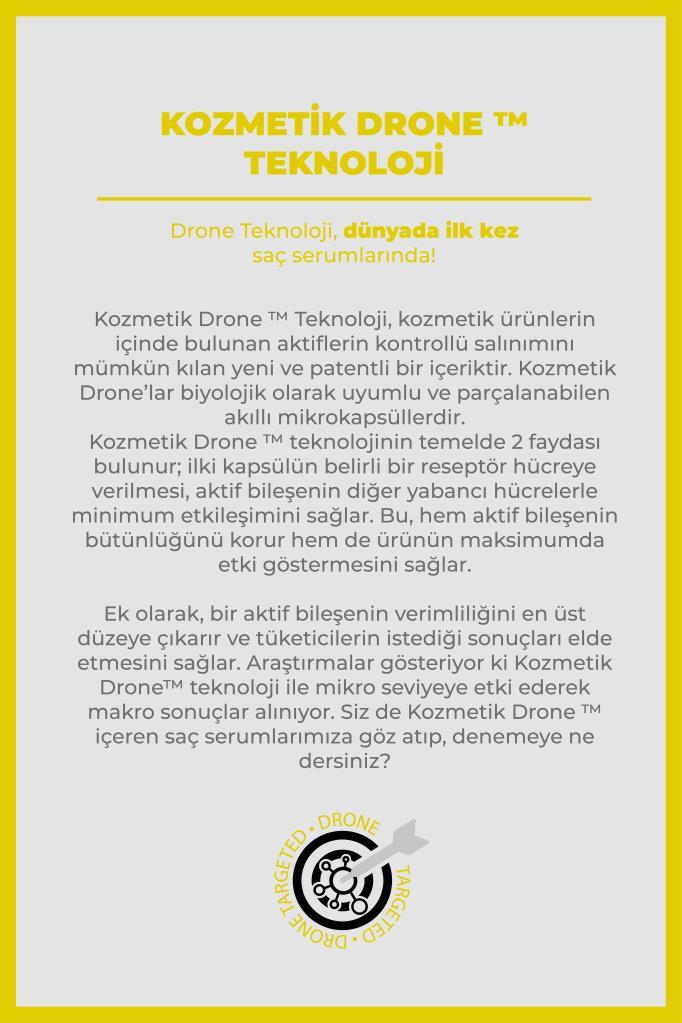 the fair. Drone-Targeted Keratin Kırılma Karşıtı Vegan Saç Serumu 50ml